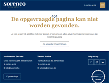 Tablet Screenshot of contact.sorenco.be